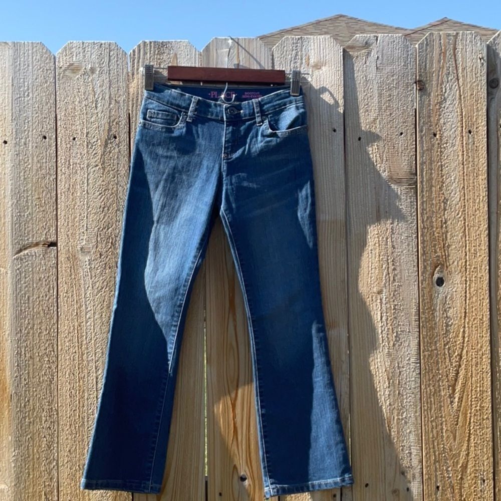 Take 50% OFF- Children’s Place Bootcut Semi-Evasee Girls Jean, Size-8